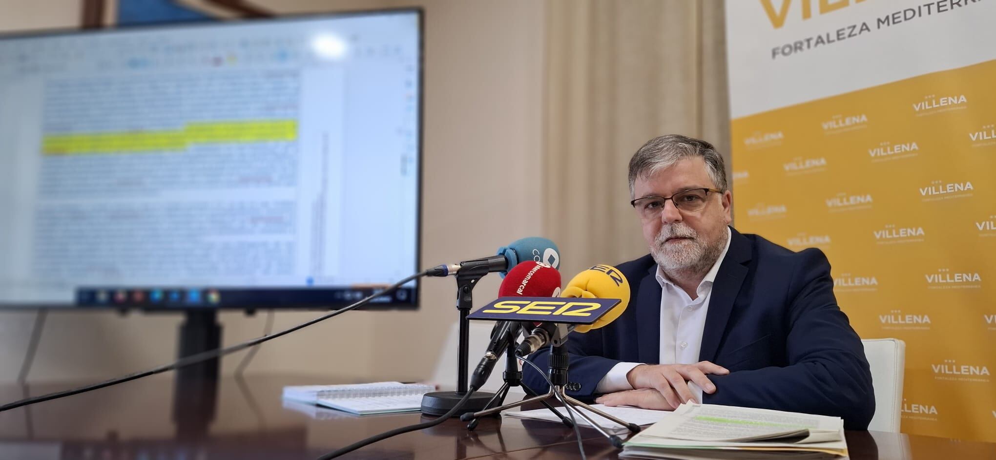 El alcalde esta mañana