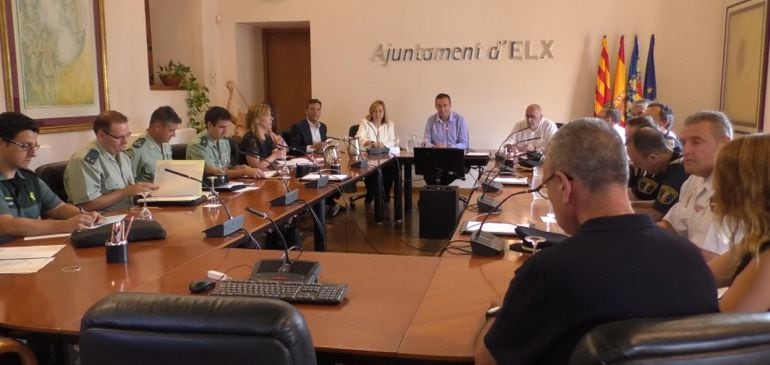 Reunión Junta de Seguridad