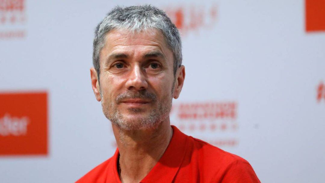 Primer plano de Martín Fiz