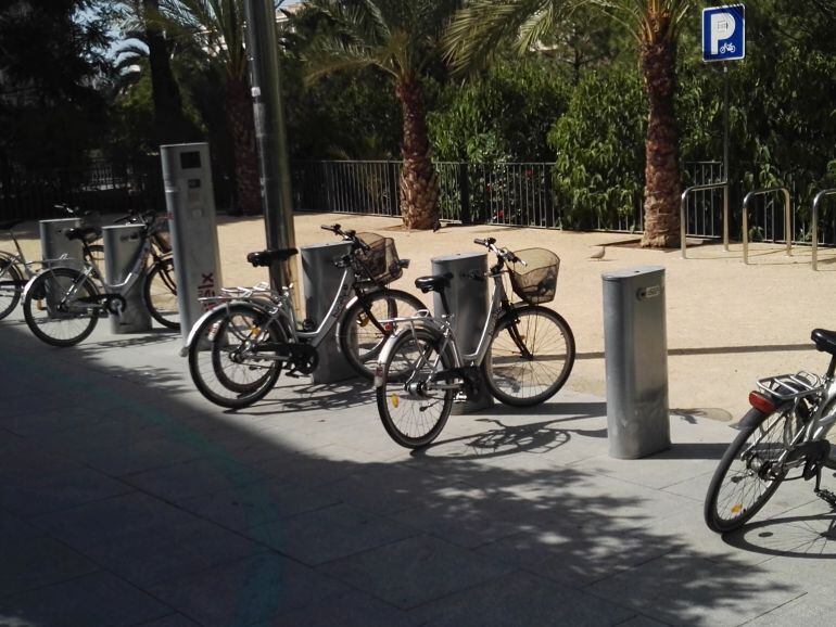 Bicicletas del servicio BiciElx