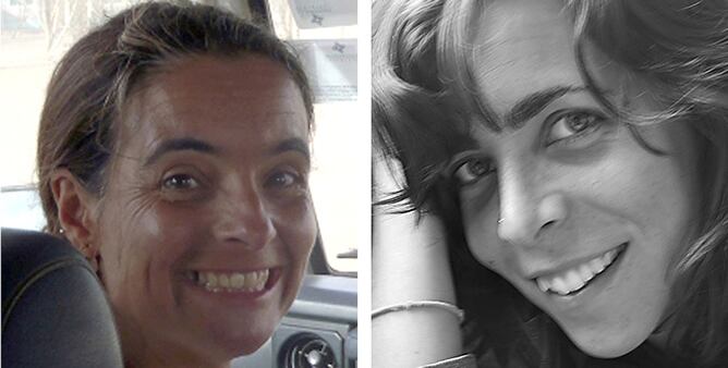 Blanca Thiebaut i Montserrat Serra