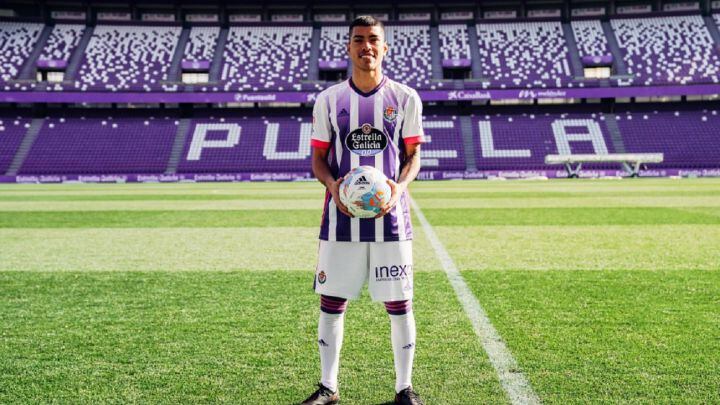 Olaza en su presentación hace un año/Real Valladolid