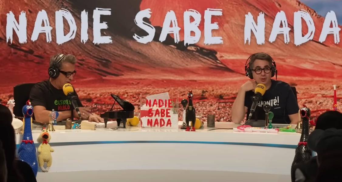 Berto Romero y Andreu Buenafuente en &#039;Nadie sabe nada&#039;.