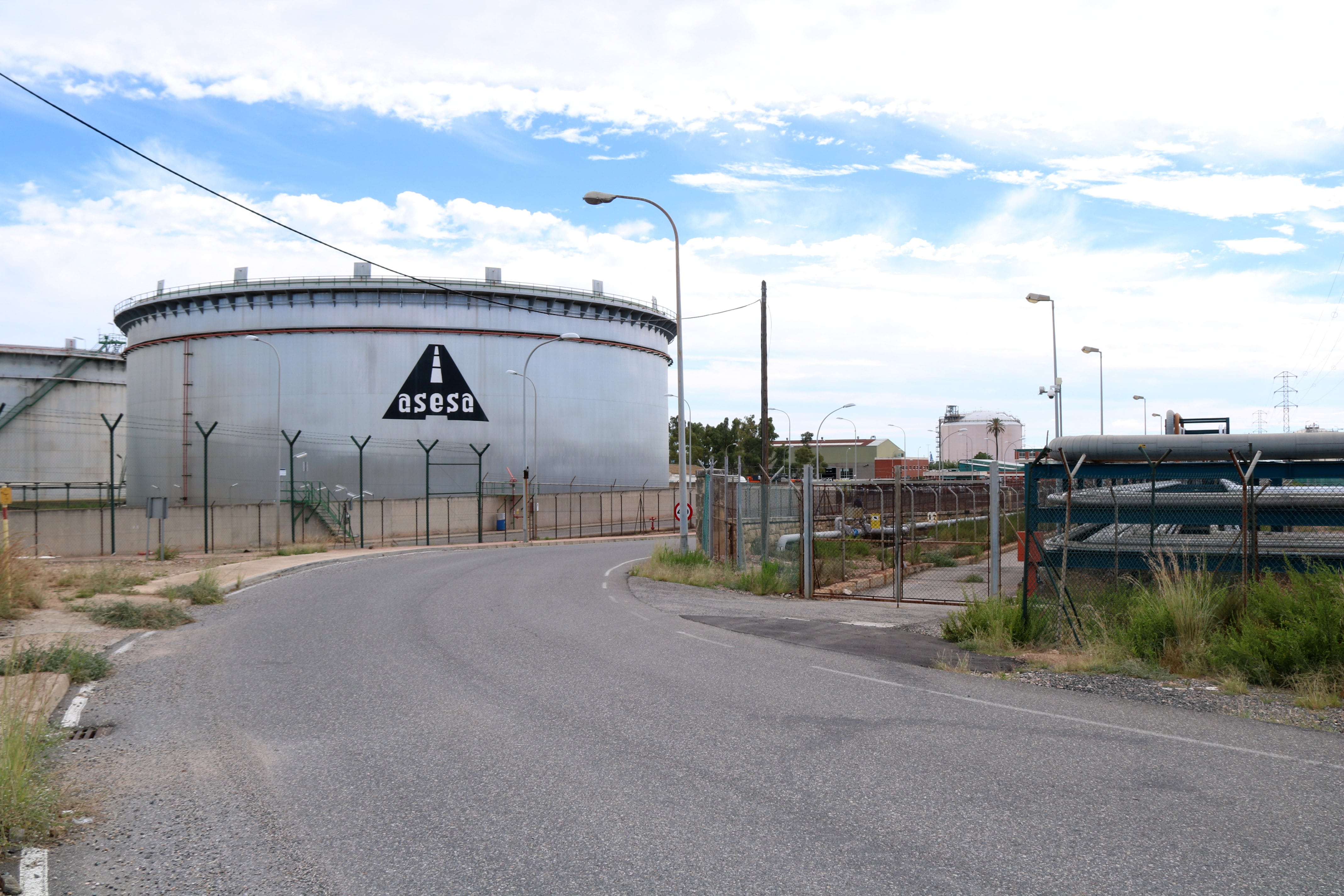 Instal·lacions d&#039;Asesa a Tarragona.