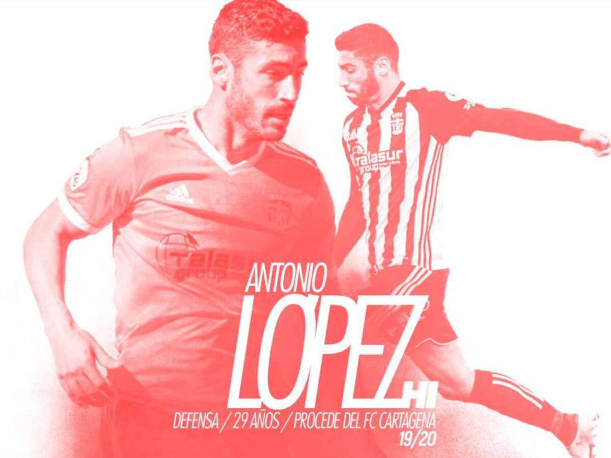 El Real Murcia ficha a Antonio López