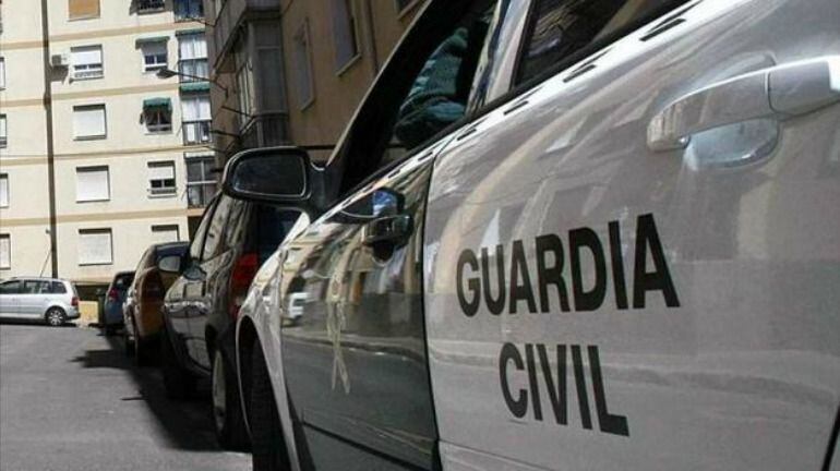 Vehículo de la Guardia Civil