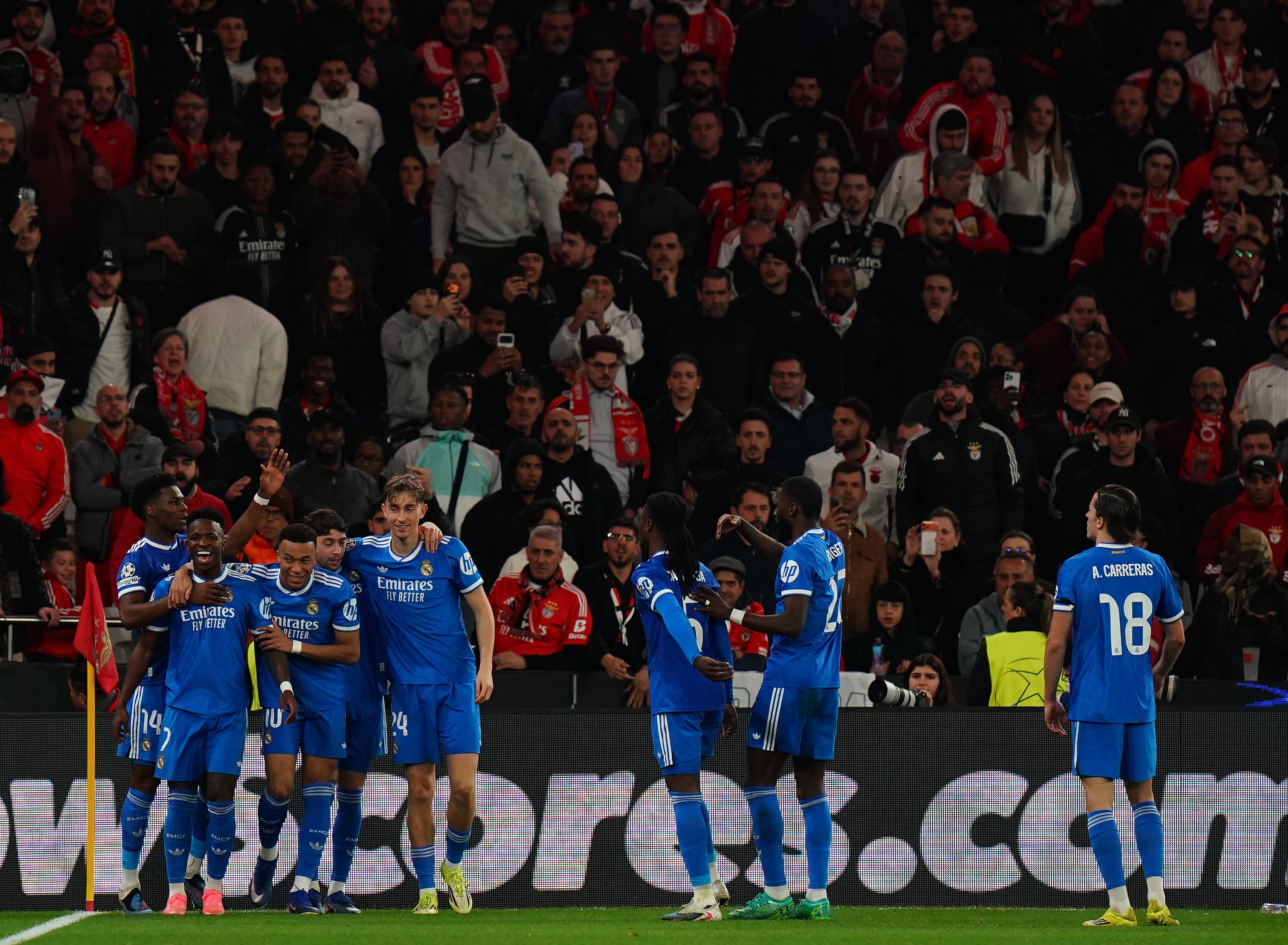 Benfica 0-1 Real Madrid: resumen, resultado y goles del partido de dieciseisavos de final de la Champions League
