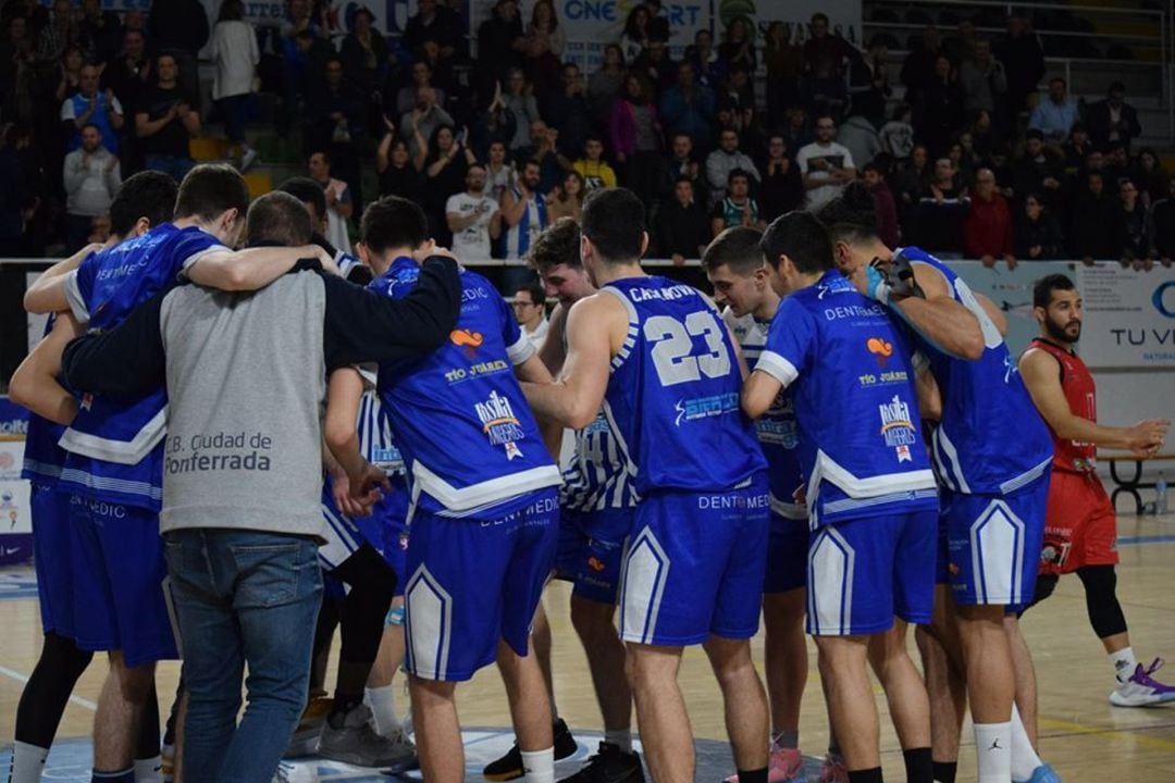 El conjunto berciano afronta desde Marzo la segunda fase de la competición en la que competirá por el ascenso a LEB Oro.