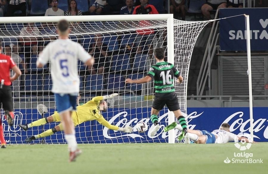 Borja Garcés marcó su primer gol de la temporada.