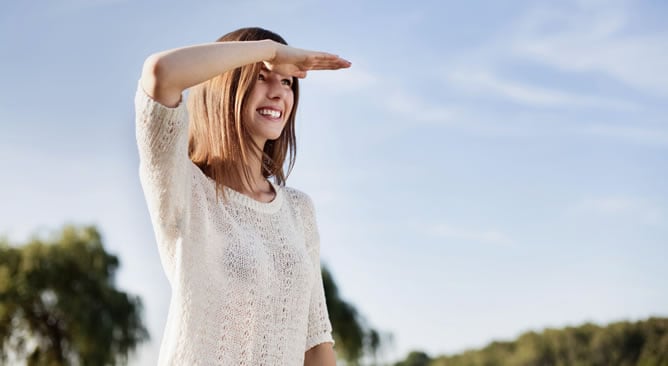 Imagen de recurso de una mujer emprendedora
