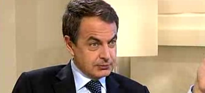 El presidente del Gobierno, José Luis Rodríguez Zapatero