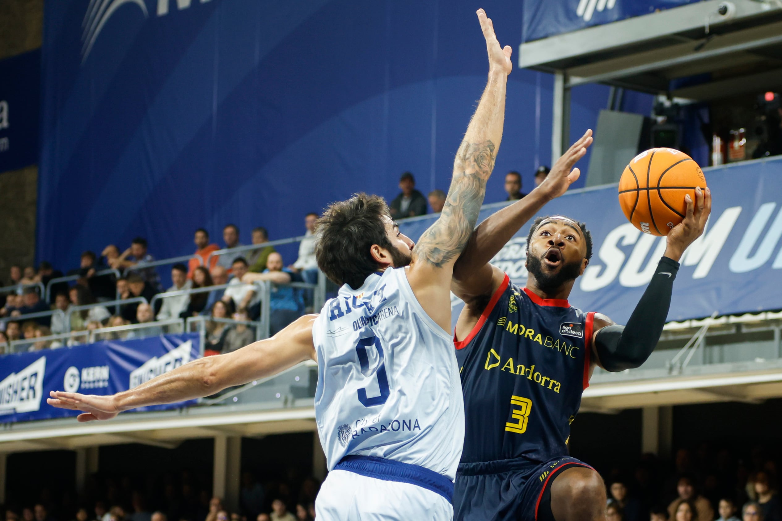 Aaron Best va patir novament en atac, en aquest cas davant la marca de Ricky Rubio