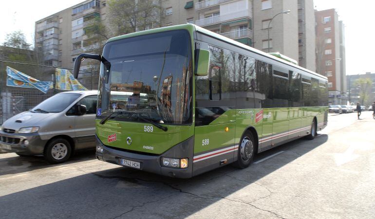 Autobús interurbano de la Comunidad de Madrid