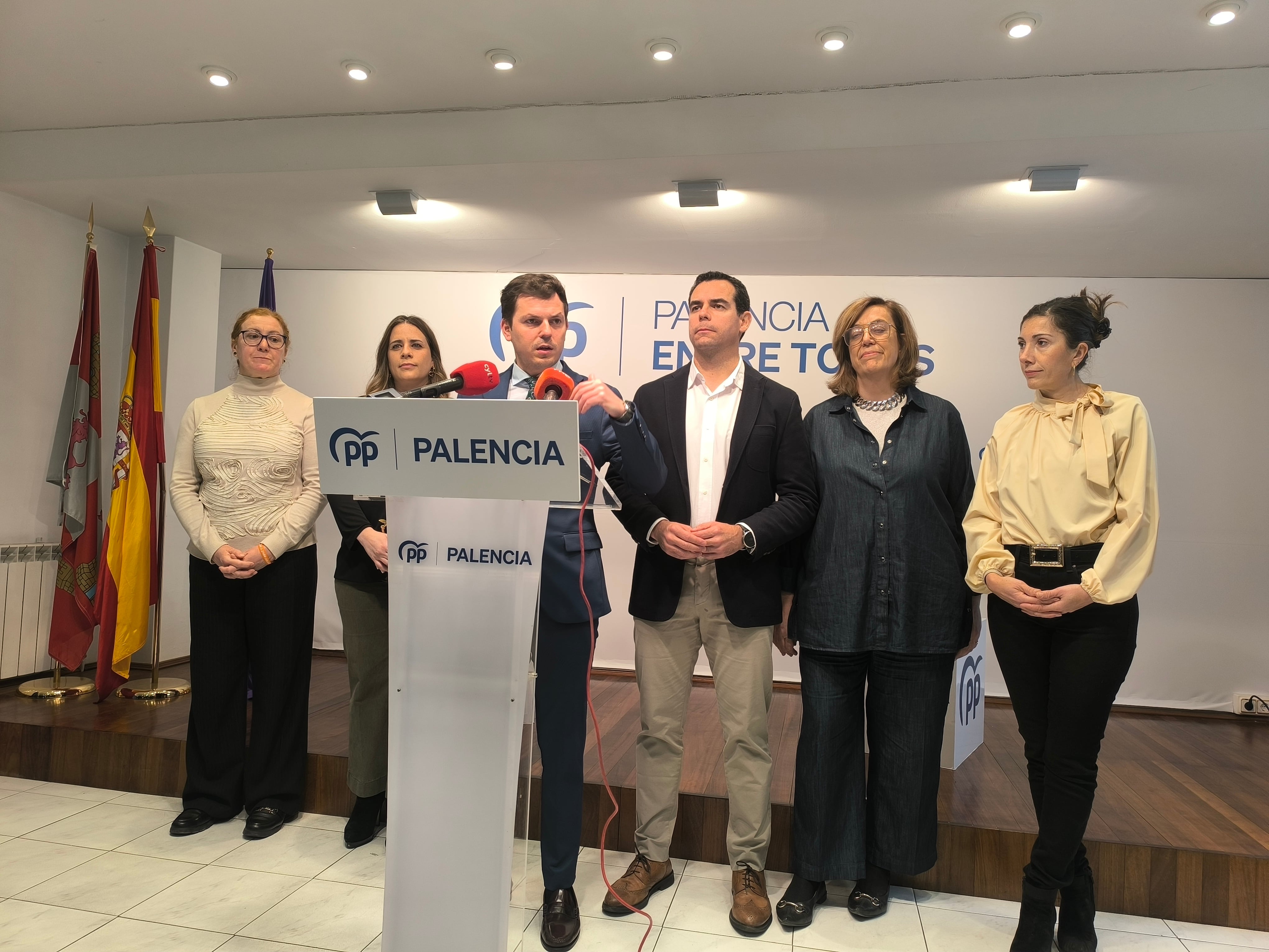 Grupo municipal del PP en el Ayuntamiento de Palencia