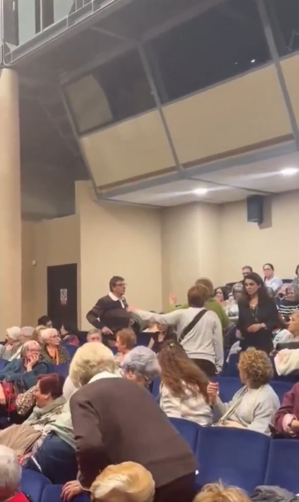 Imagen del video que muestra el suceso