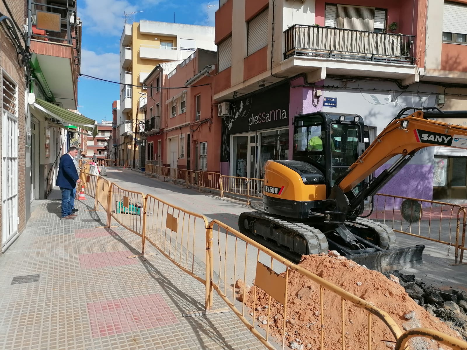 Actuaciones en la calle Pintor Sorolla