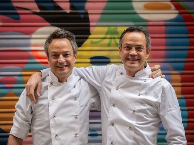 Los hermanos Sergio y Javier Torres.