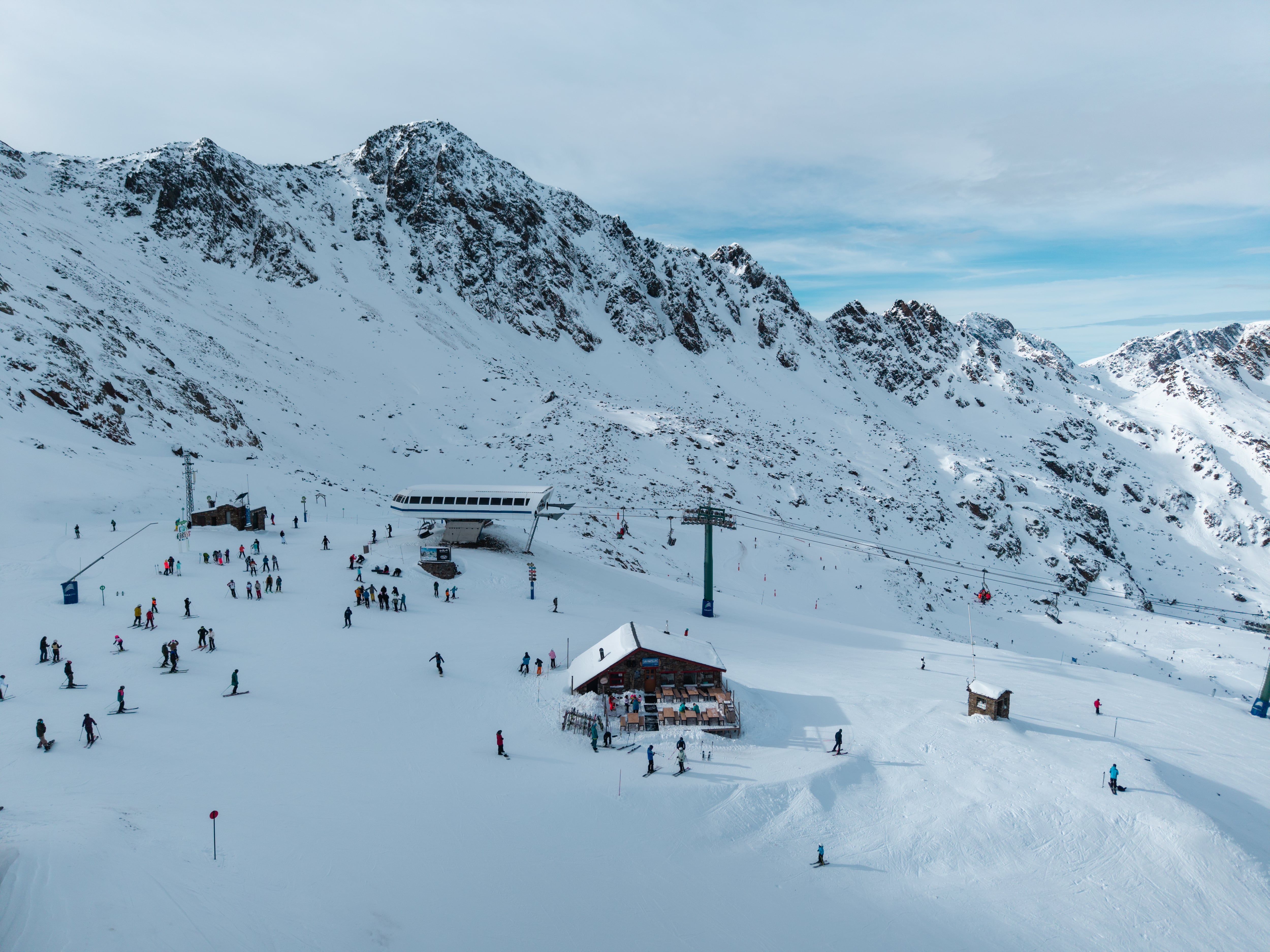 L&#039;estació d&#039;Ordino Arcalís durant el cap de setmana de la puríssima