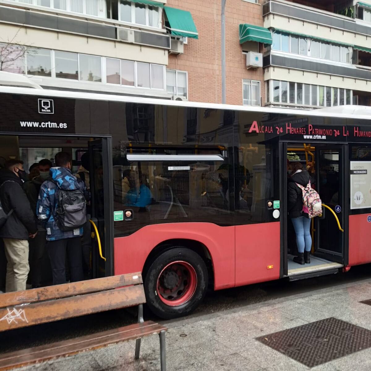 Lunes sin huelga de autobuses en Alcalá de Henares