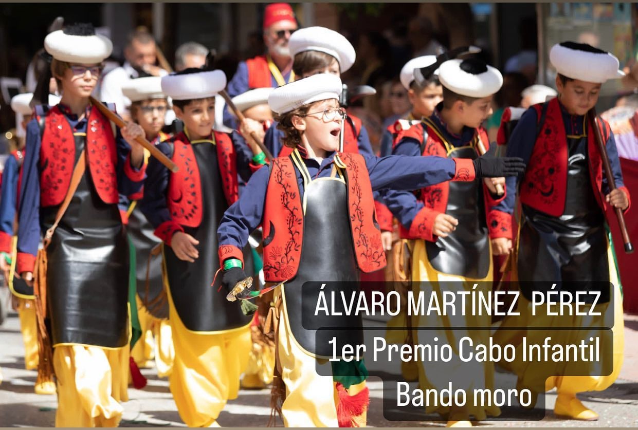 El mejor cabo infantil de este año, Alvaro Martínez