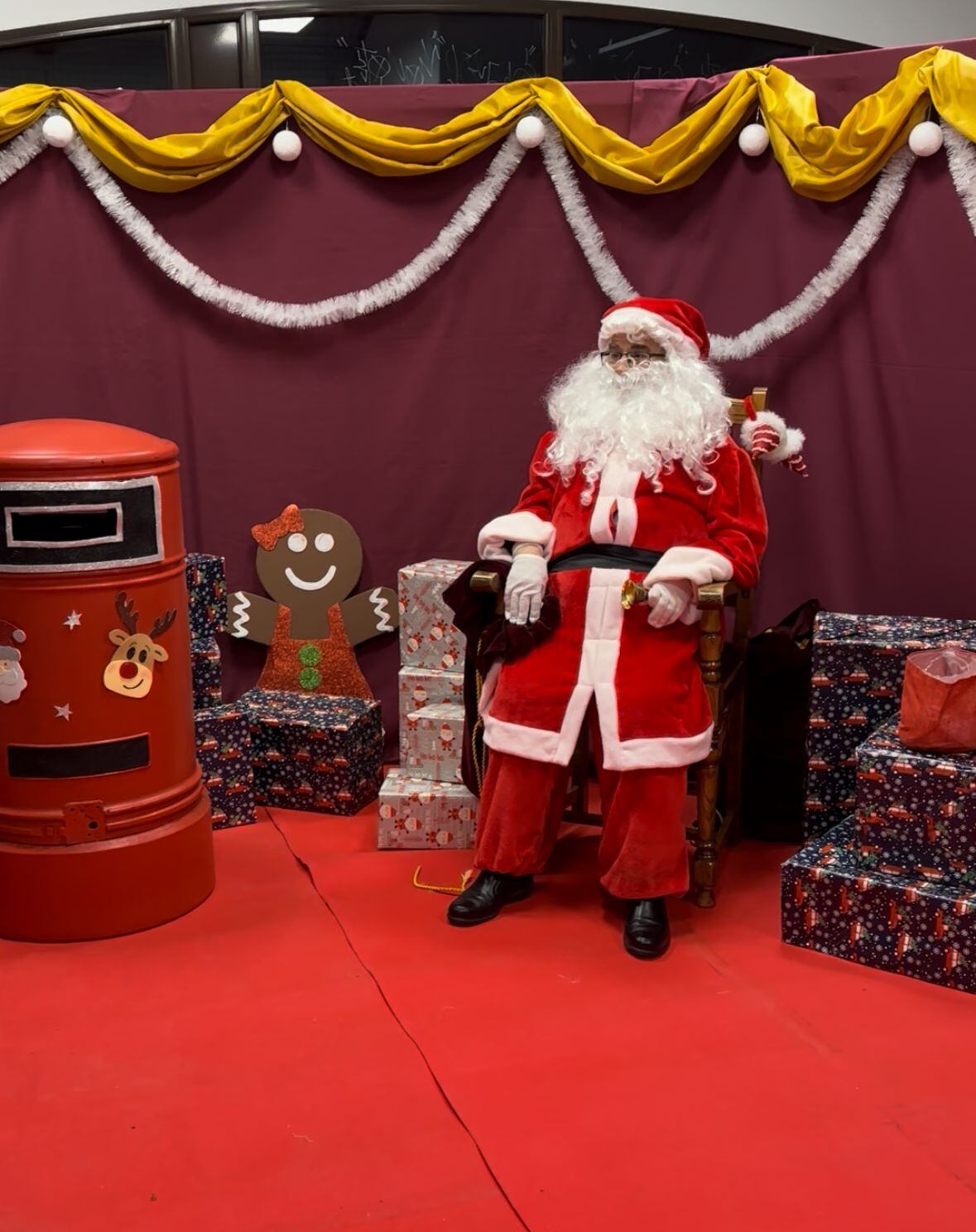 Papa Noel en Cuéllar en 2024