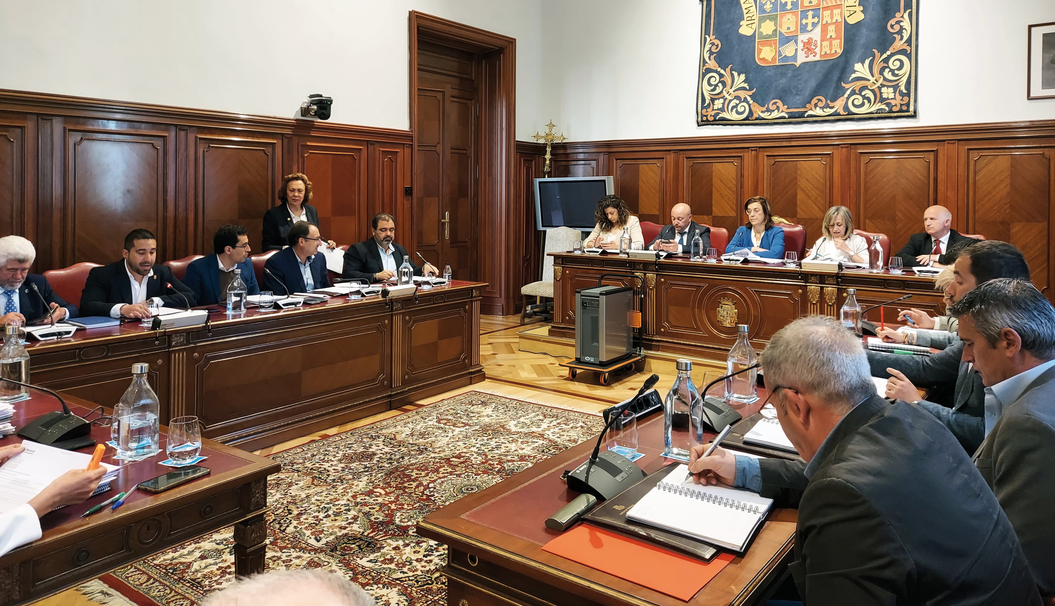 Intervención del diputado de turismo