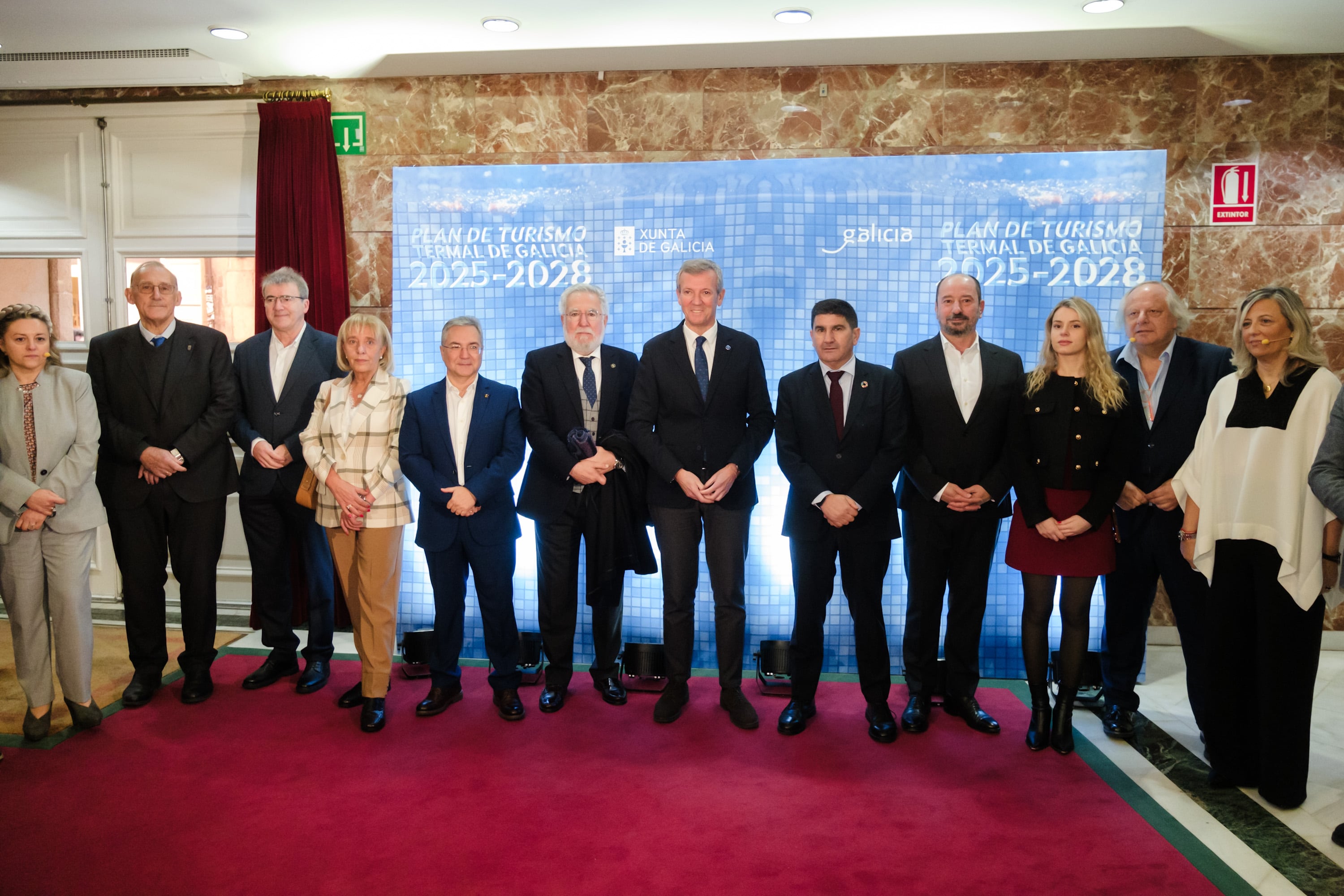 Presentación esta mañana del Plan Termal en el Teatro Principal.