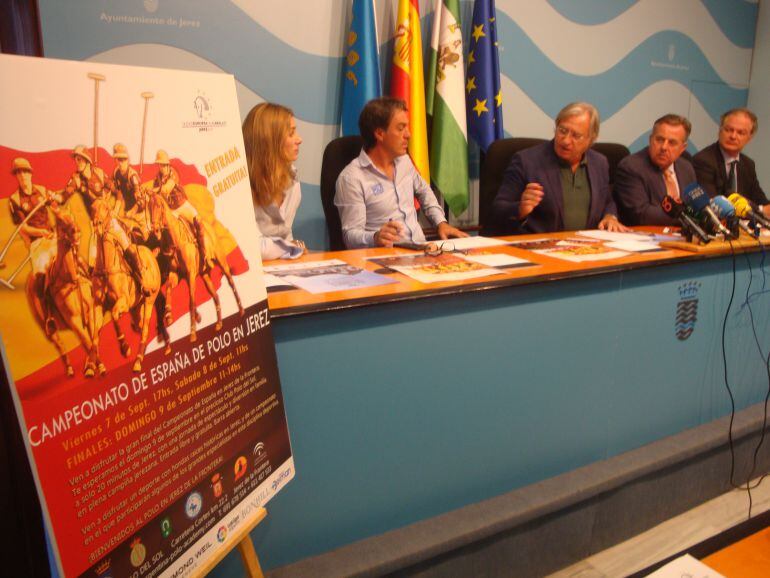 Presentación en el Ayuntamiento del Campeonato de España de Polo