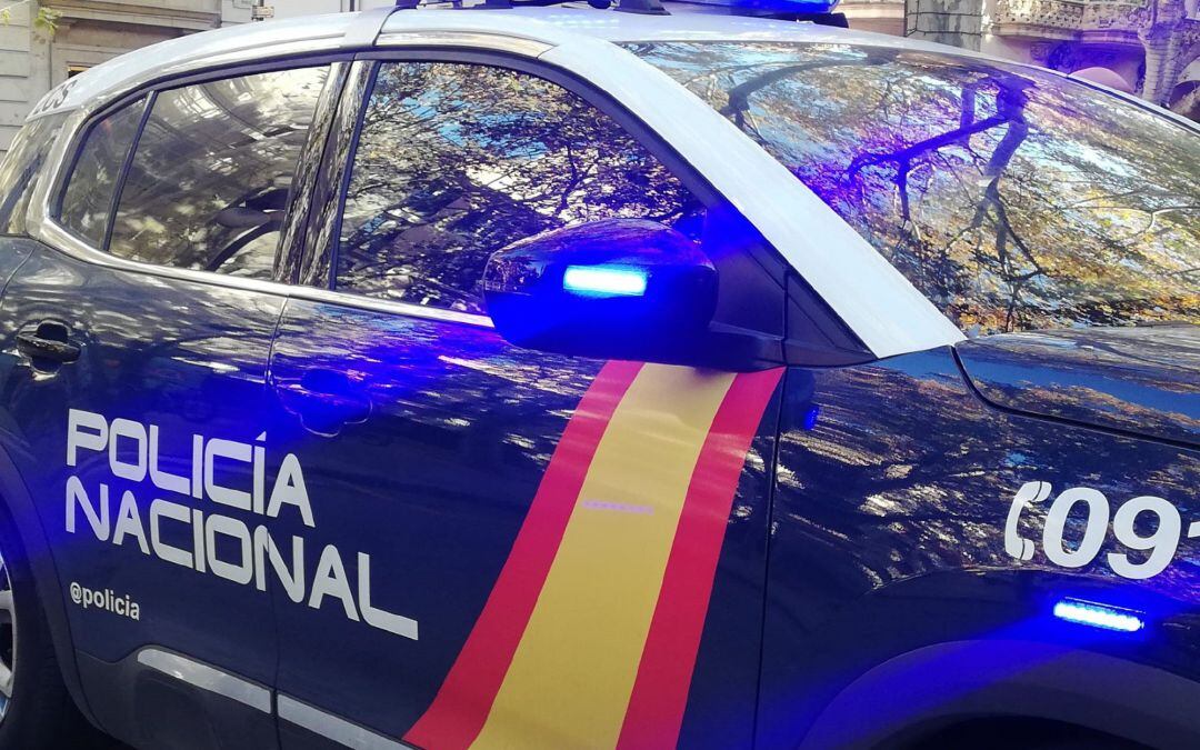 Un coche de la Policía Nacional.