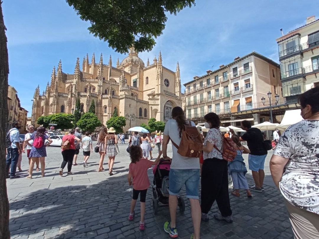 Más de 21.000 turistas han llegado a Segovia en el mes de julio
