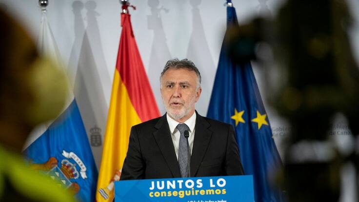 Ángel Víctor Torres, presidente de Canarias: "No debería haber más desalojos"