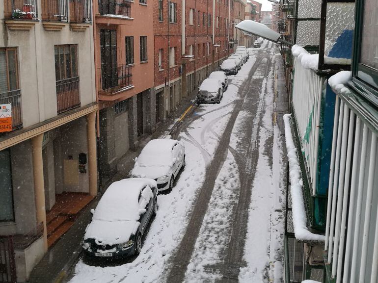 Aspecto de una de las calles en el barrio de San Lorenzo