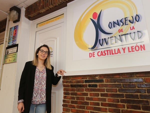 Carmen Amez, presidenta del Consejo de la Juventud en Castilla y León