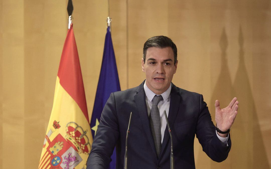 El presidente del Gobierno, Pedro Sánchez.