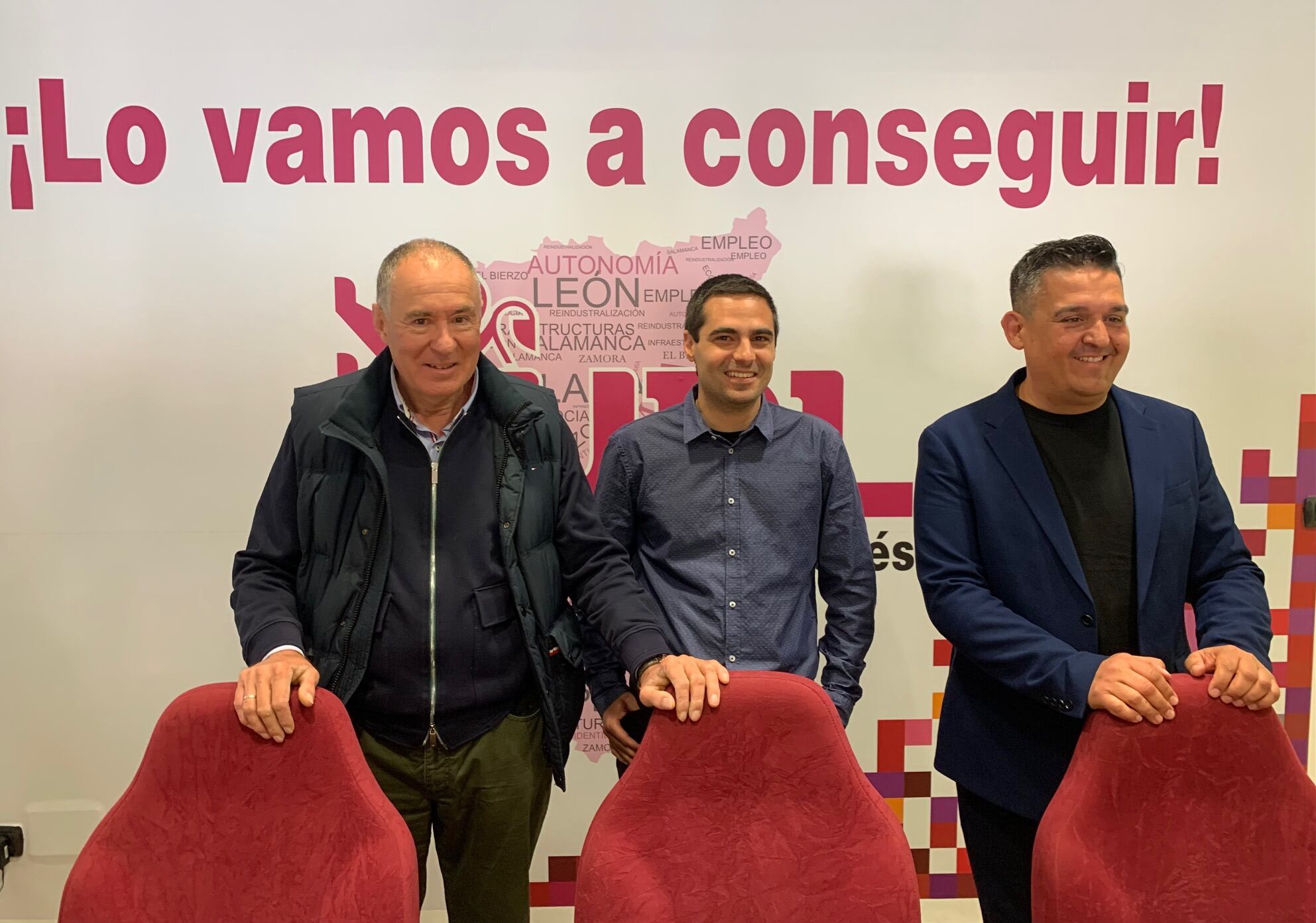 Eduardo López Sendino, Carlos Javier Salgado y Carles Mulet