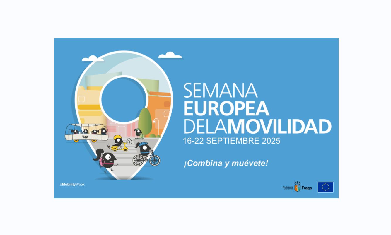 Fraga se suma a la Semana Europea de la Movilidad.