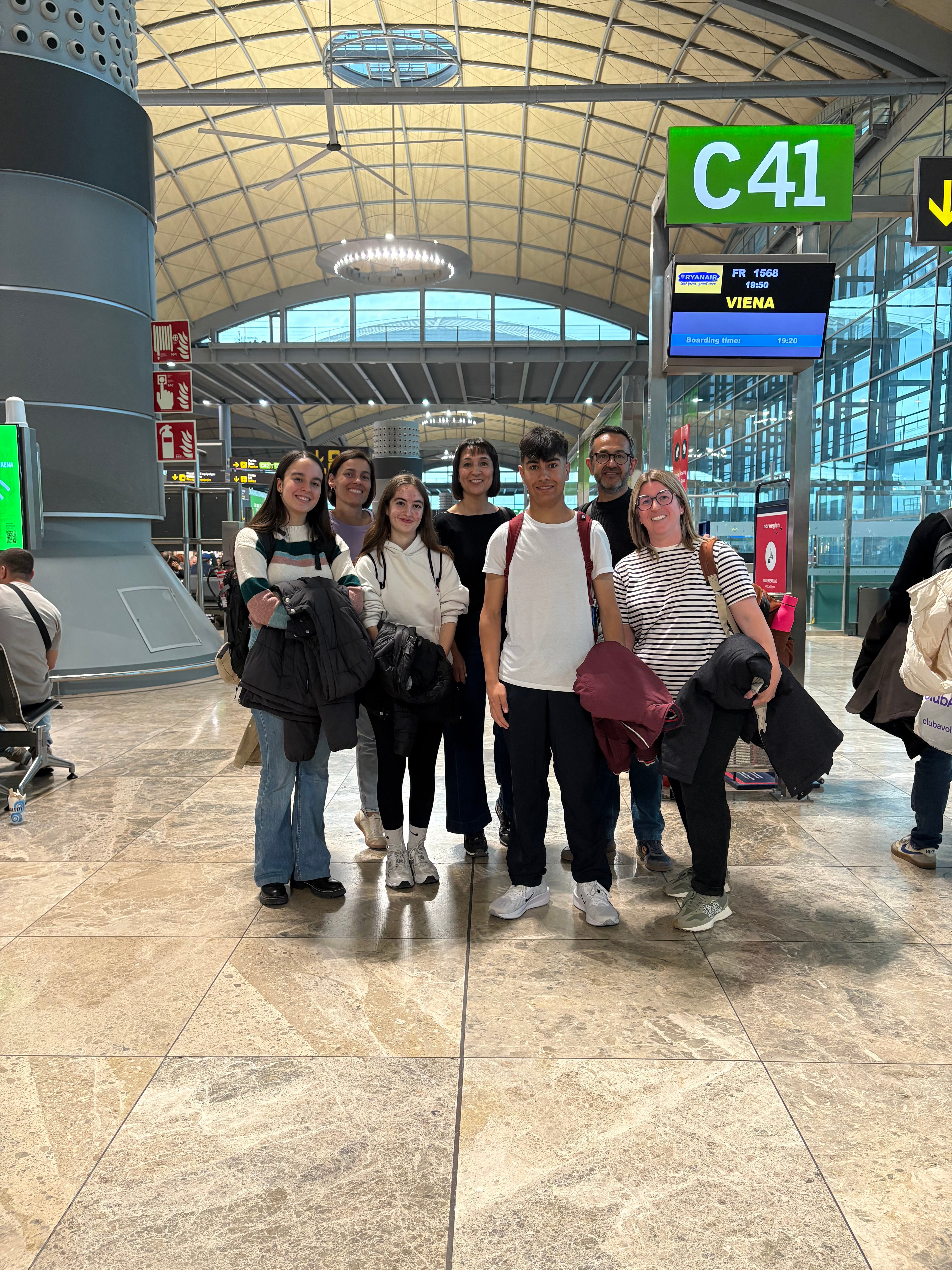 Alumnos del Hnos Amorós en Viena