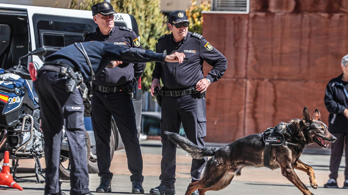 Bernardo Alonso y Javier Santos, mandos de la Comisaría de la Policía Nacional Elda - Petrer, acerca de su profesión