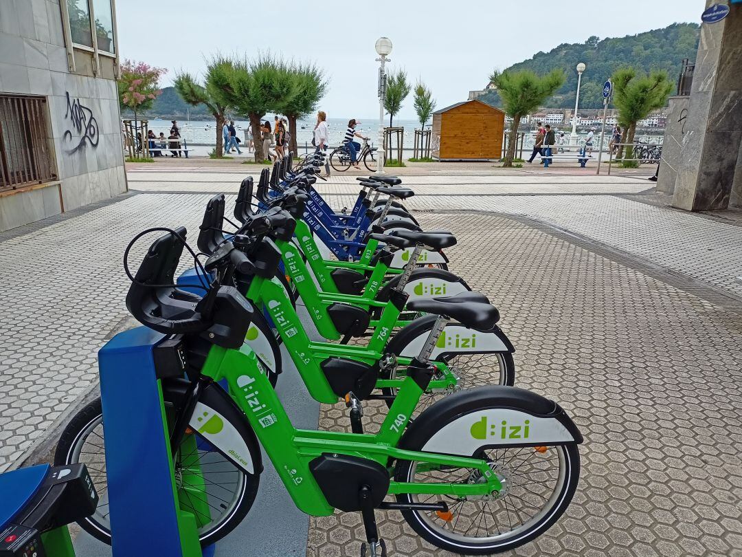 Bicicletas de Dbizi en San Sebastián