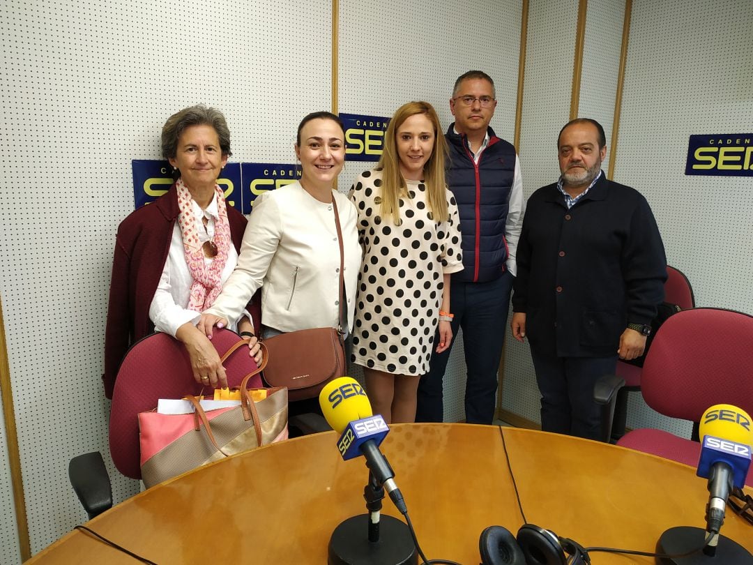 Parte de los integrantes de la candidatura de Ciudadanos Don Benito