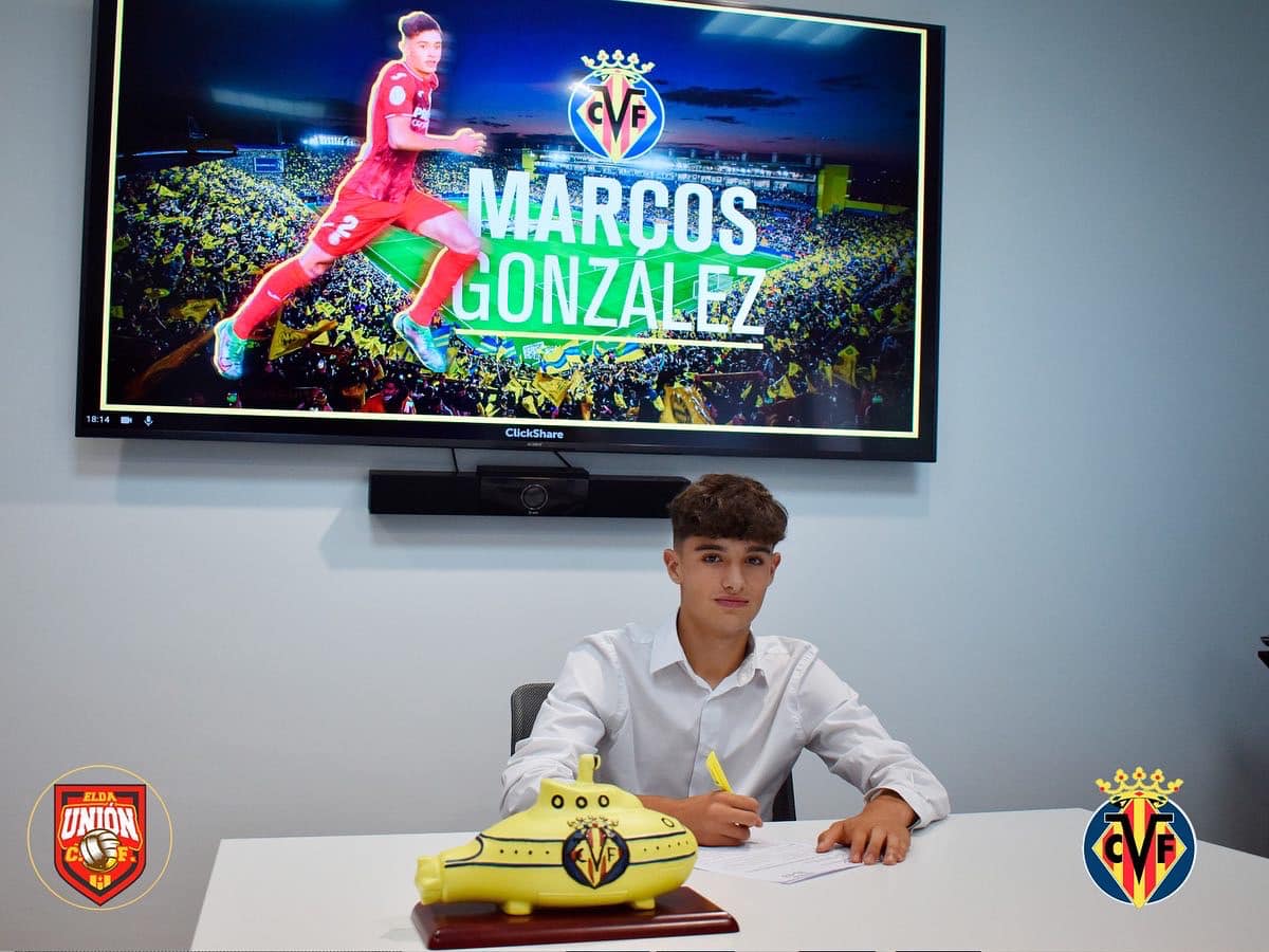 Marcos González ya es jugador del Villarreal C. F.