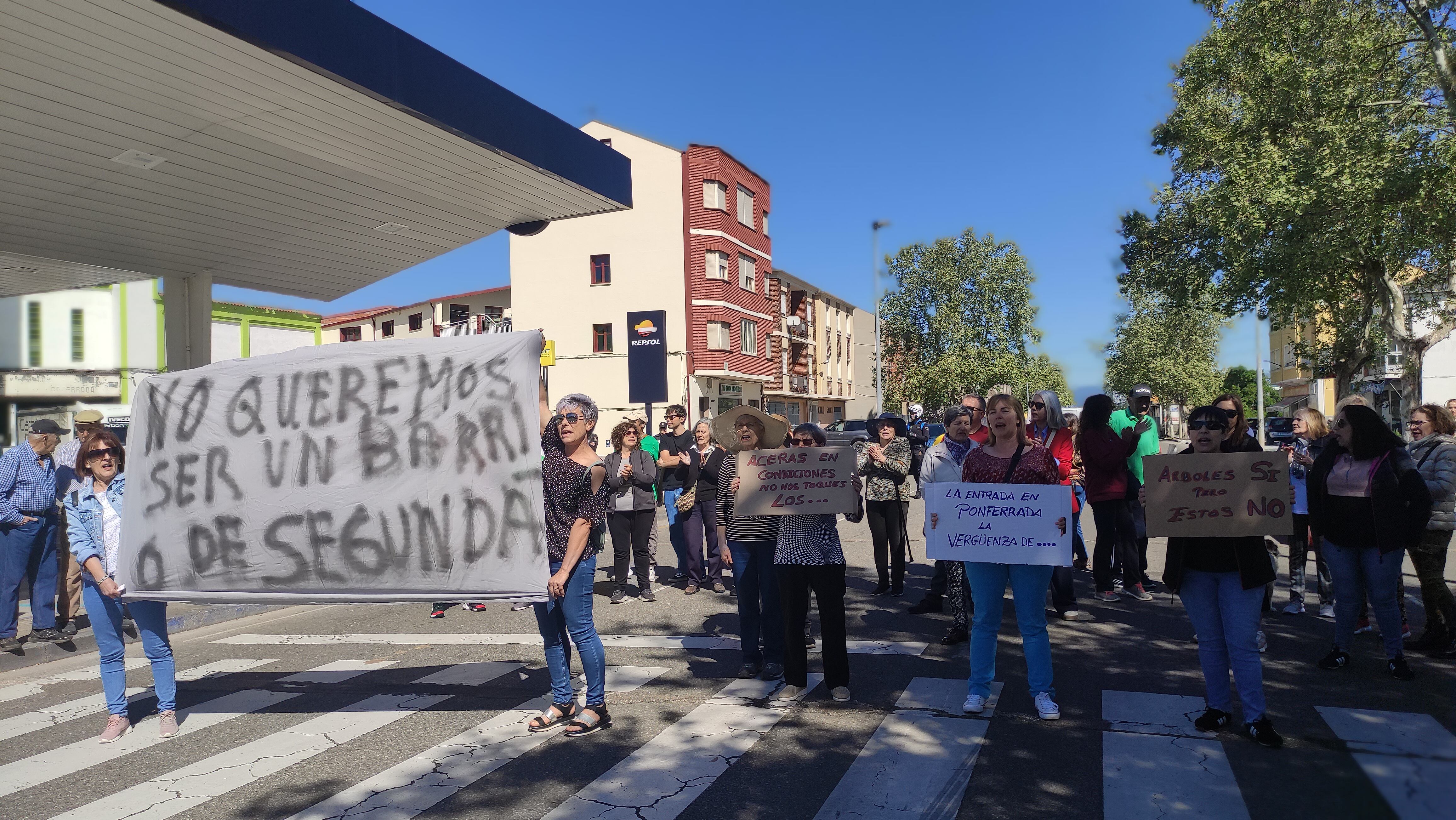 Protestas en Columbrianos