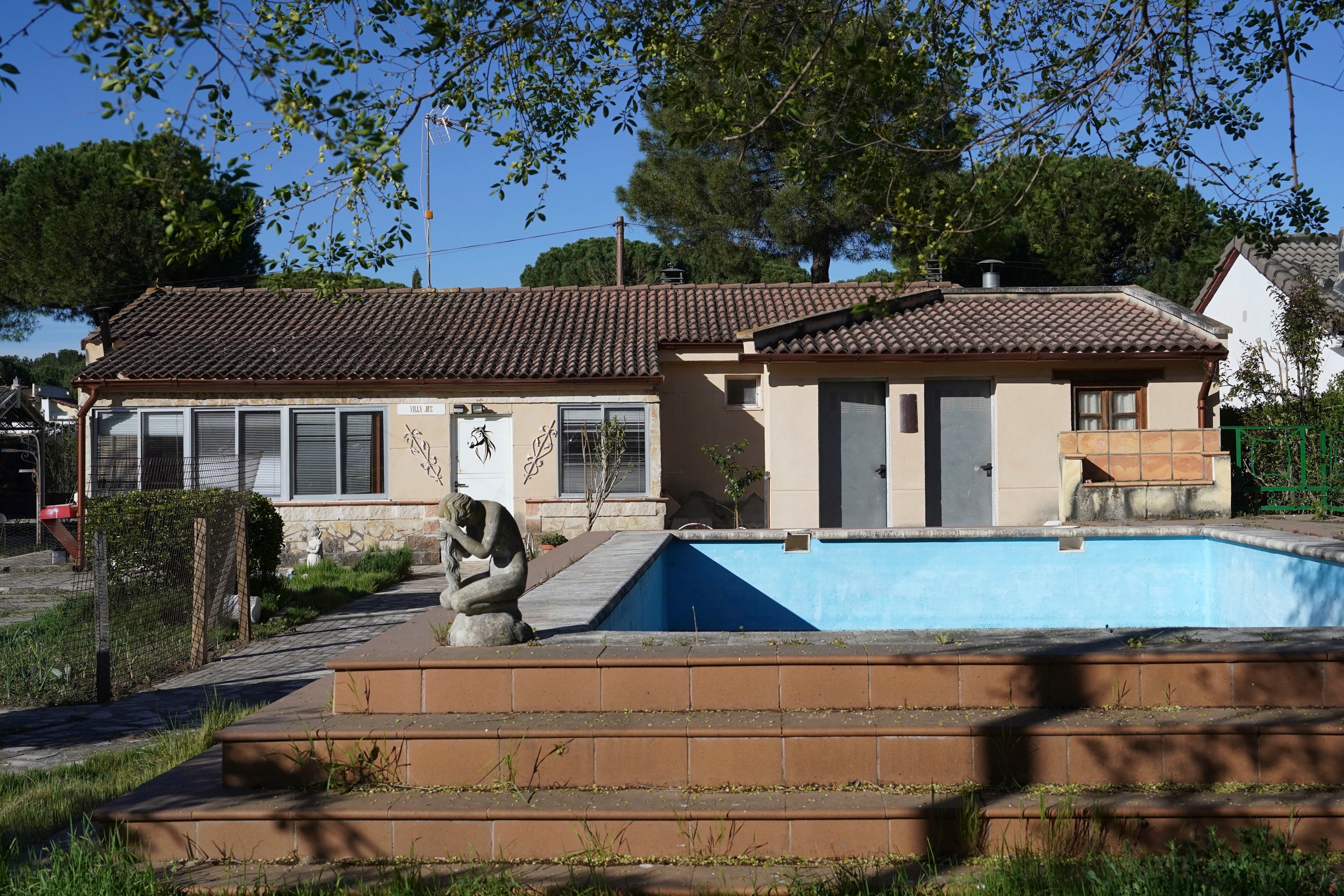 La vivienda inspeccionada por la UCO