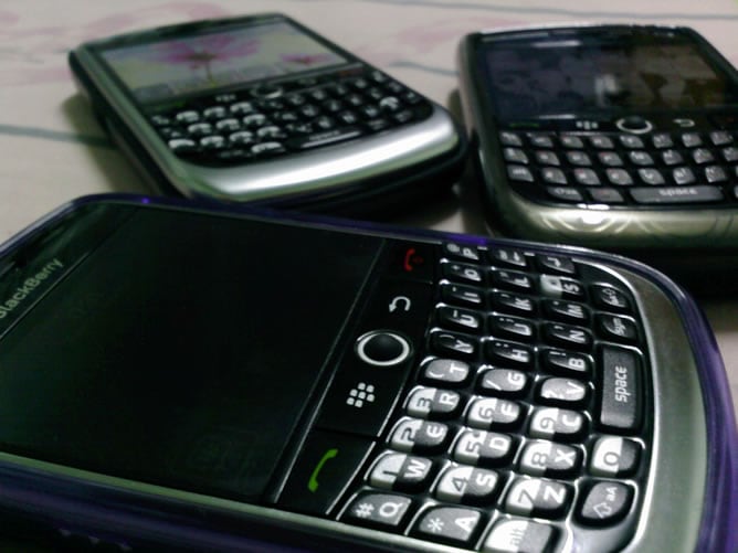 Dispositivos Blackberry