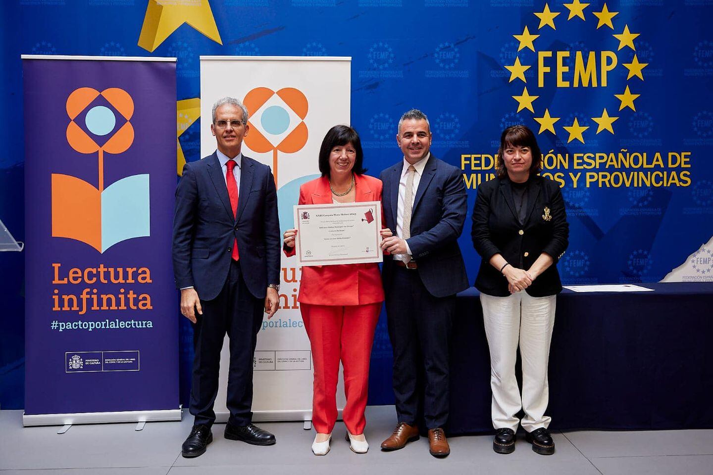 La biblioteca de Cenicero, galardonada con el premio María Moliner a la animación a la lectura