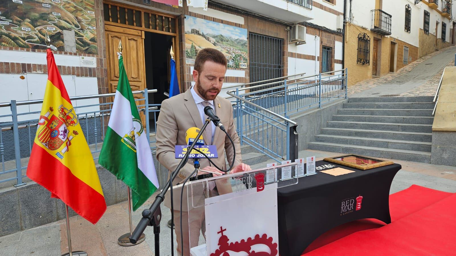 Intervención del alcalde de Bedmar, Enrique Carreras, en la entrega de los III Premios Villa de Bedmar