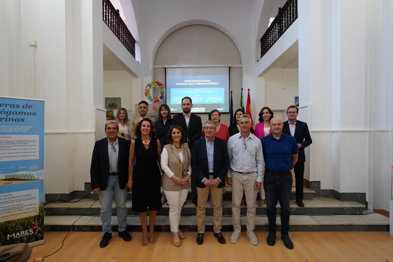 Presentación del Informe ‘Bosques Sumergidos’ con Mares Circulares y Fundación Aula del Mar Mediterráneo en La Noria (Diputación de Málaga).