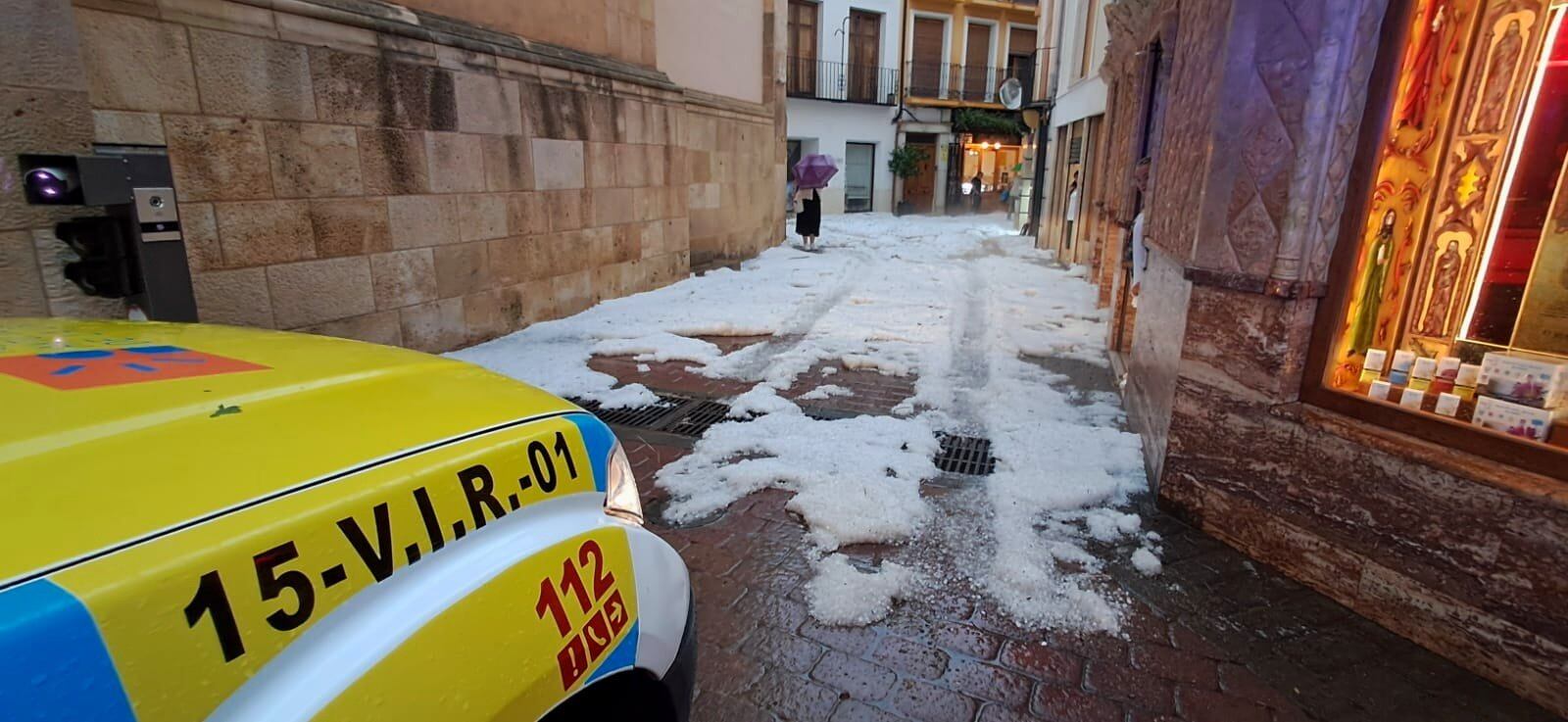 Granizo en Caravaca
