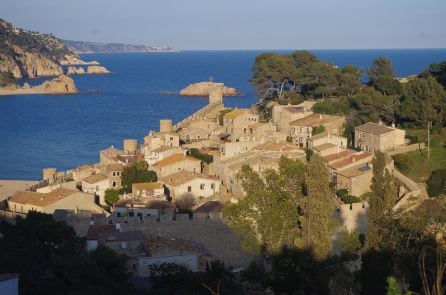 La Vila Vella medieval de Tossa de Mar