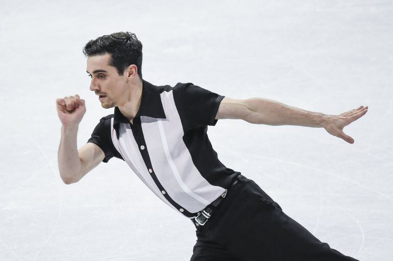 Javier Fernandez, en Helsinki.